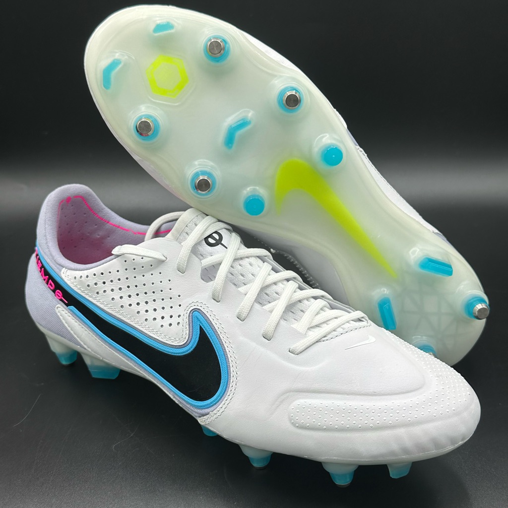 Nike Tiempo Legend 9 Elite Sg-Pro Ac P Men Sz 9.5 White Soccer Cleats Fd0273-146